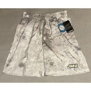 Men's MEDIUM Colosseum Gray/White Realtree Swim Shorts NWT